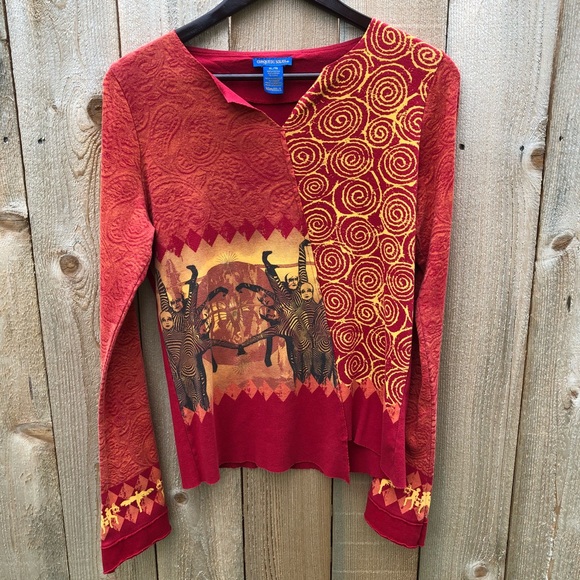 Tops - Red Cirque du Soleil Top